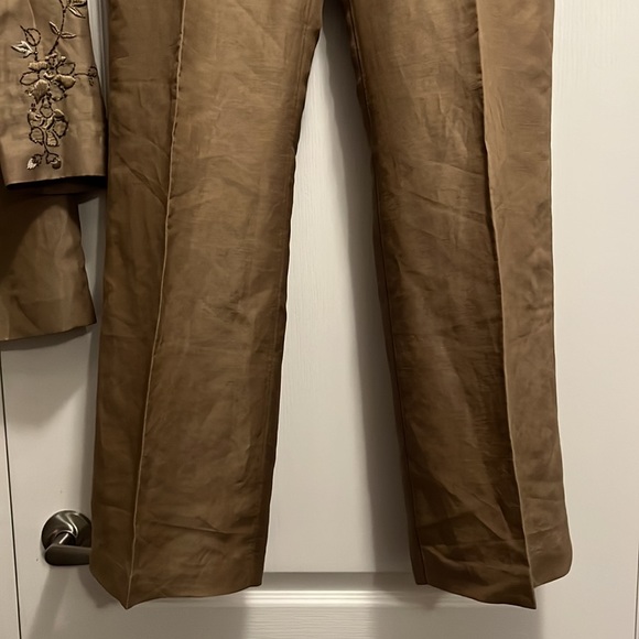 NWT silk and linen Planet pant suit - Picture 6 of 16